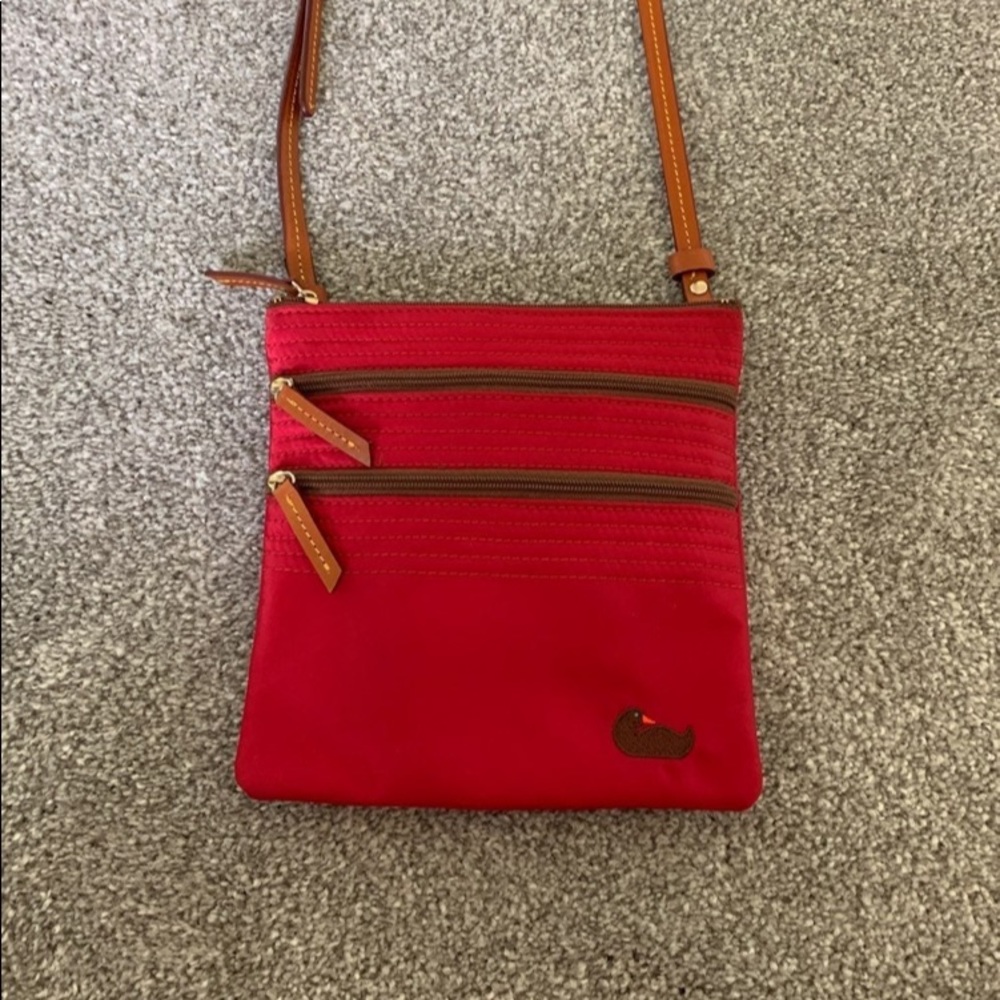 Dooney and Bourke Small Red Crossbody